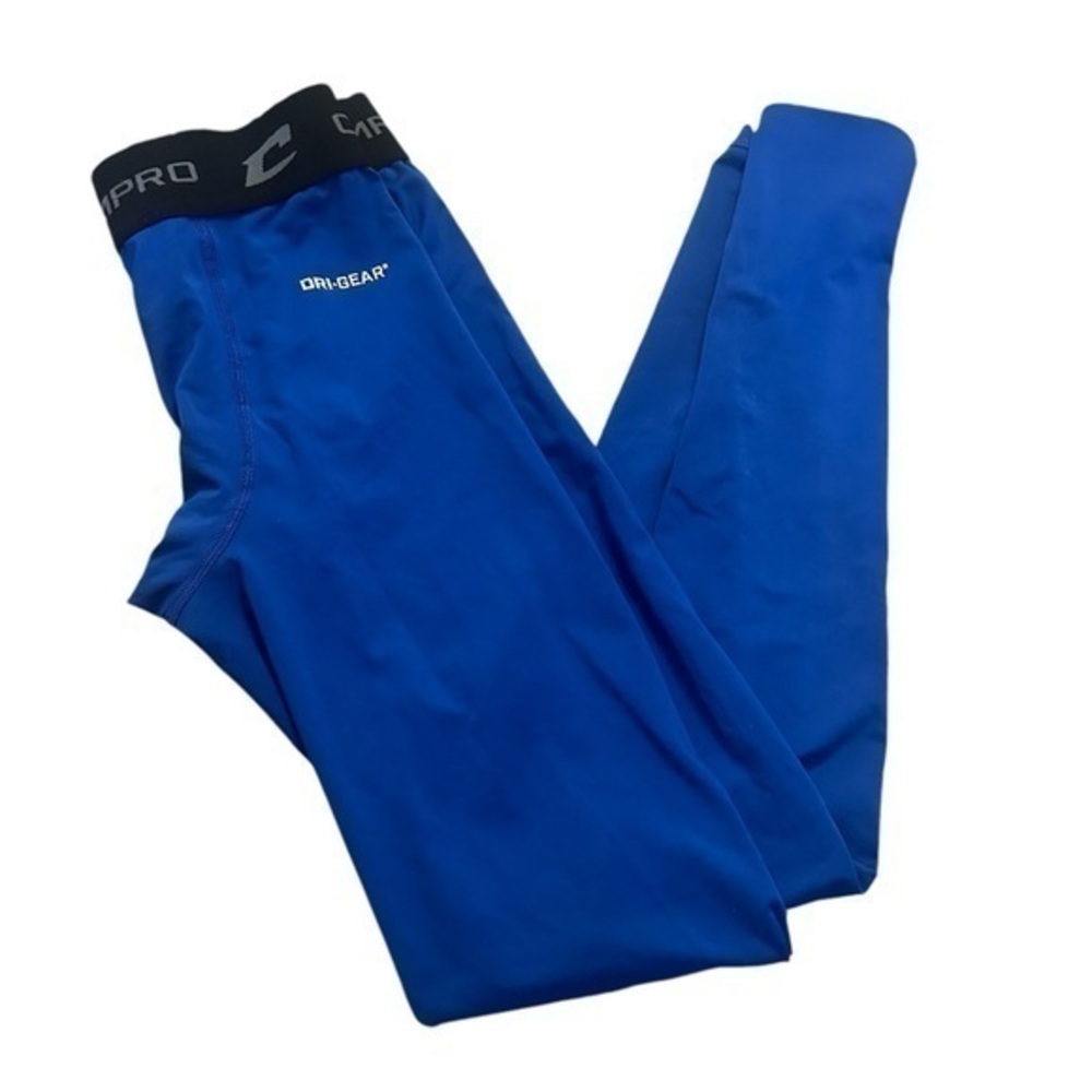 Champro Dri-Gear Sports Tights - Boys Size Large - Royal Blue
